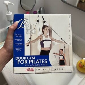 Bally Blue and White Door Gym for Pilates